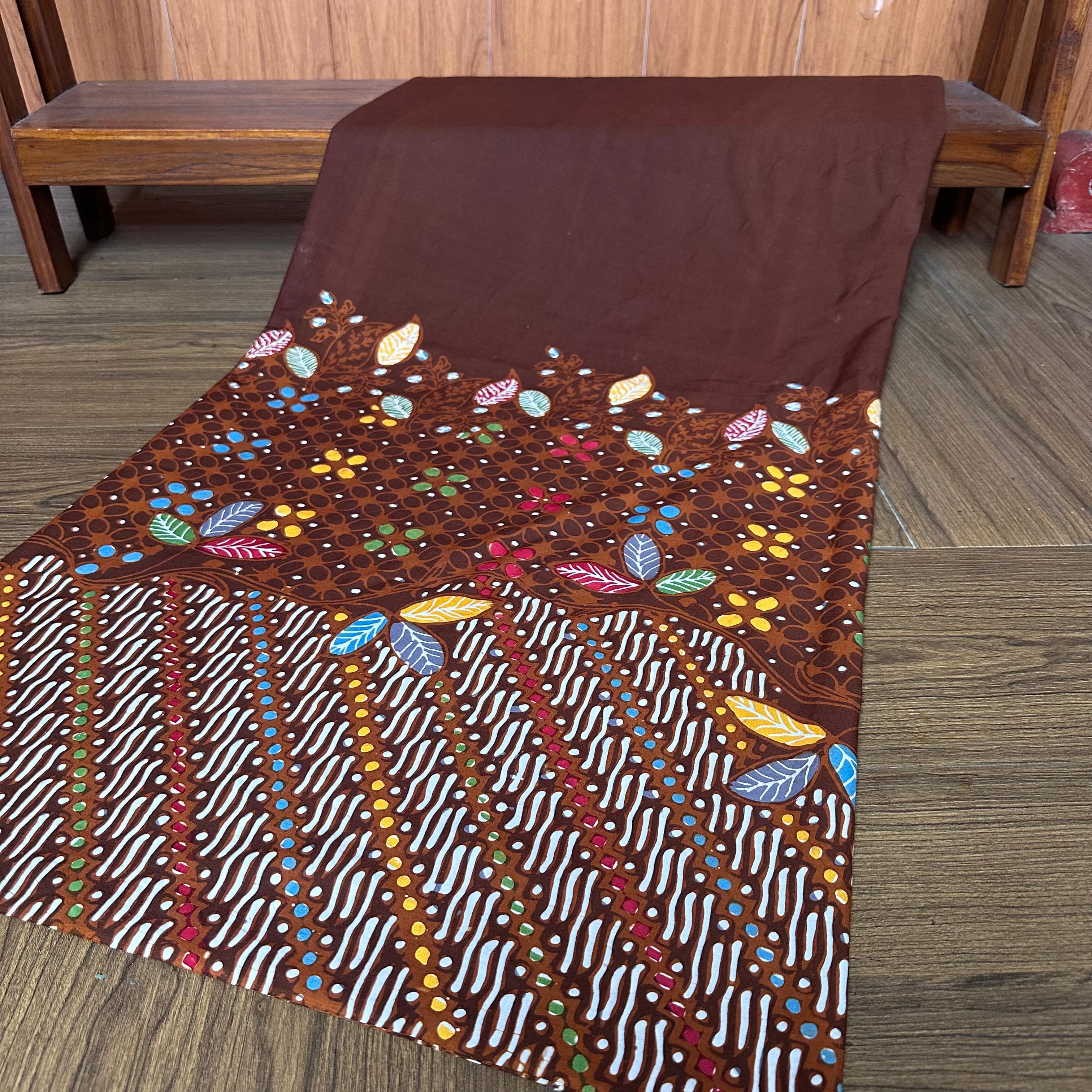 Kain Batik Kombinasi Tulis Sogan S08