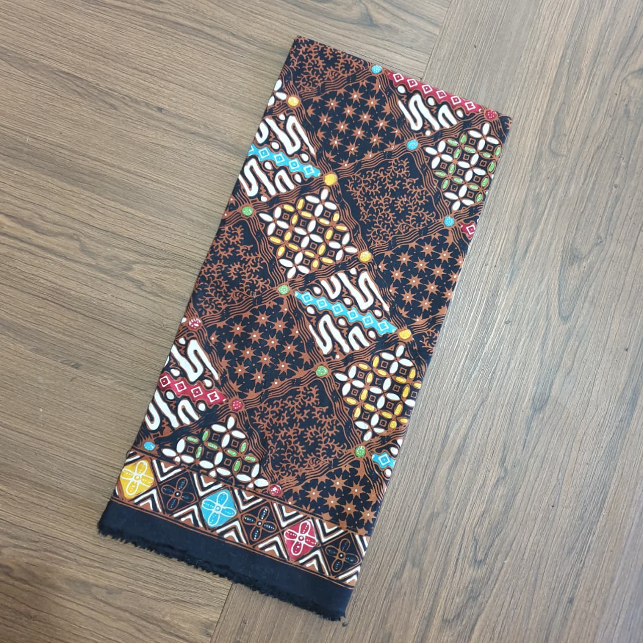 Kain Batik Kombinasi Tulis colet sogan  Premium S0379