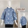 SELIN BLOUSE INDIGO LIRIS