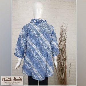 SELIN BLOUSE INDIGO LIRIS