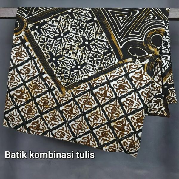 Kain Batik Kombinasi Tulis Coklat